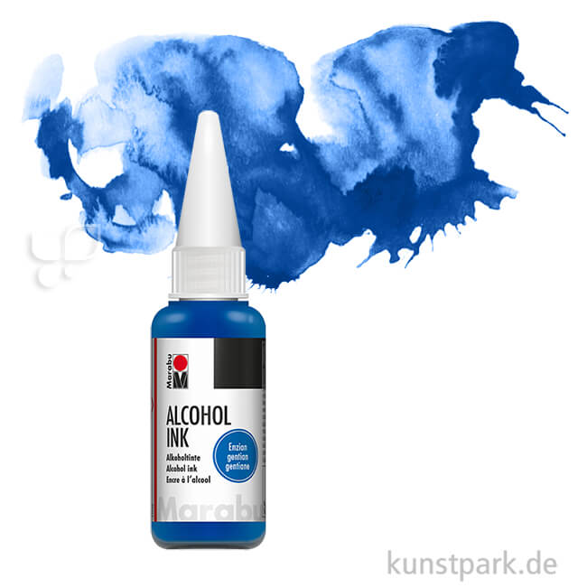Artikelbild 1 des Artikels “Marabu Alcohol Ink - Alkoholtinte, 20 ml Einzelfarbe | Enzian“