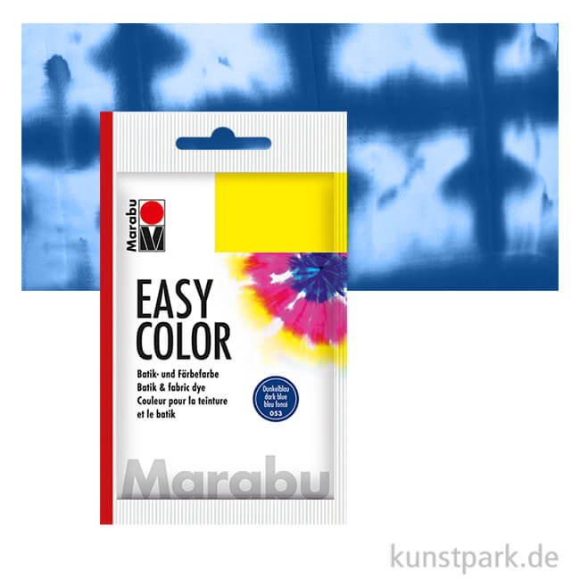 Artikelbild 1 des Artikels “Marabu Easy Color - Batikfarbe, 25g Beutel | Dunkelblau 053“