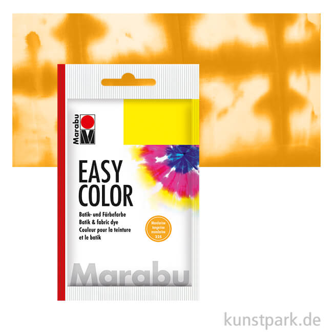 Artikelbild 1 des Artikels “Marabu Easy Color - Batikfarbe, 25g Beutel | Mandarine 225“