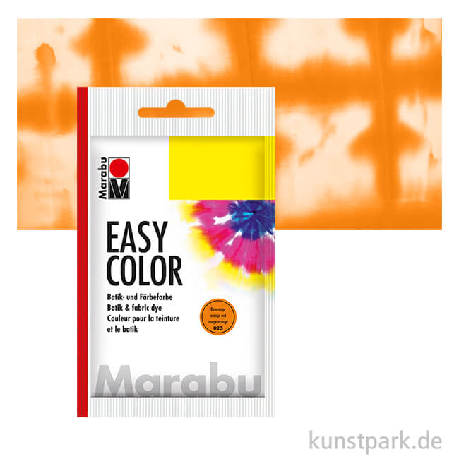 Artikelbild 1 des Artikels “Marabu Easy Color - Batikfarbe, 25g Beutel | Rotorange 023“