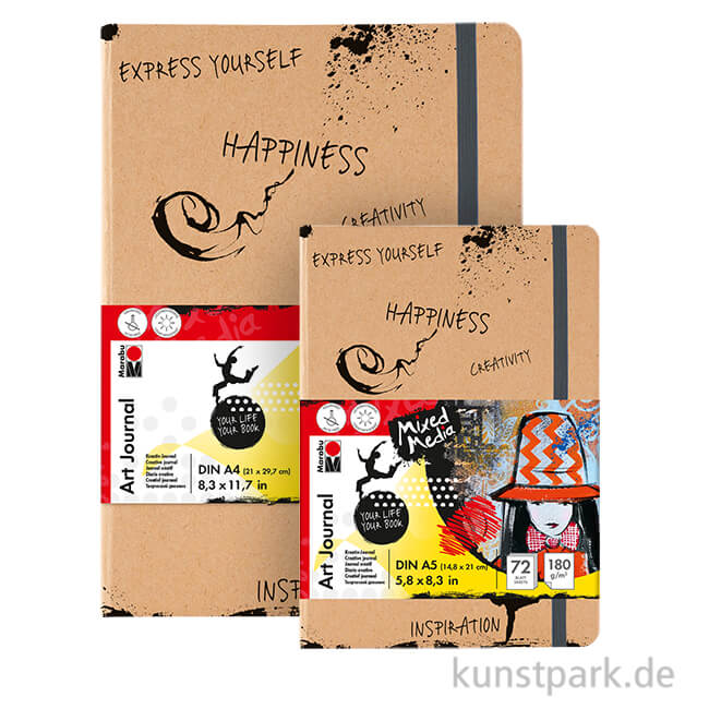 Artikelbild 1 des Artikels “Marabu Mixed Media ART JOURNAL, 72 Blatt, 180 g “