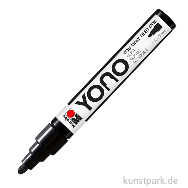 Artikelbild 1 des Artikels “Marabu YONO Marker, 1,5-3 mm, Schwarz “