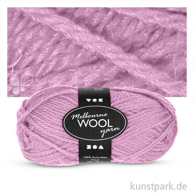 Artikelbild 1 des Artikels “Melbourne Wolle - 50 g 92 m | Altrosa“
