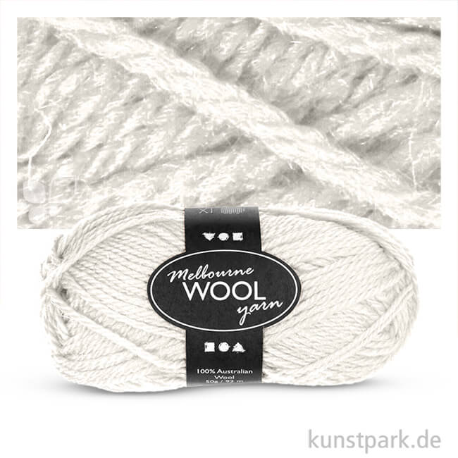Artikelbild 1 des Artikels “Melbourne Wolle - 50 g 92 m | Creme“