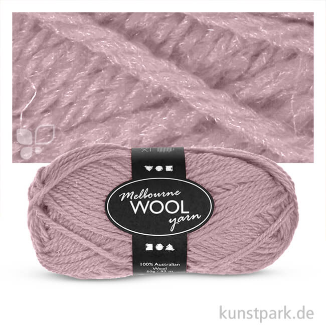 Artikelbild 1 des Artikels “Melbourne Wolle - 50 g 92 m | Helllila“