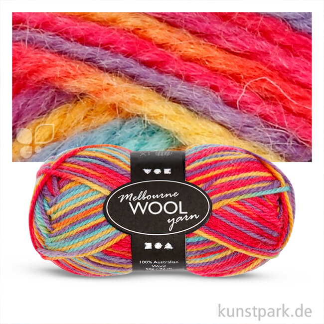 Artikelbild 1 des Artikels “Melbourne Wolle - 50 g 92 m | Multicolor-harmony“