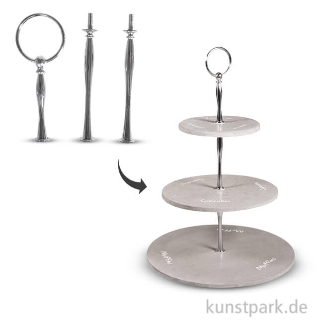 Artikelbild 1 des Artikels “Metall Etageren Bausatz - Classic, 9 teilig “