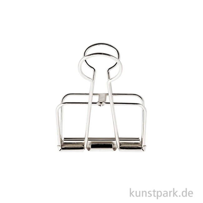 Artikelbild 1 des Artikels “Metall Klammer - Silber 19 mm (6 Stück)“
