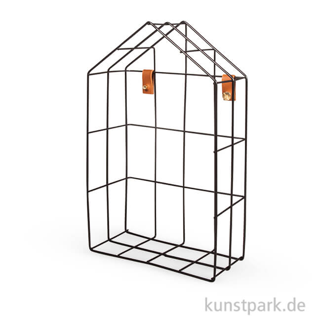 Artikelbild 1 des Artikels “Metall Regal - Haus, Schwarz, mit Befestigung “