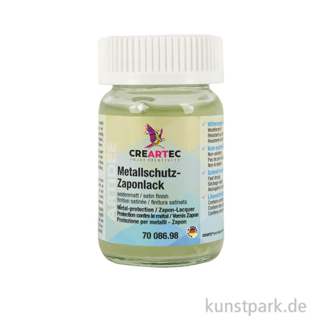 Artikelbild 1 des Artikels “Zaponlack Metallschutz - seidenmatt 60 ml“
