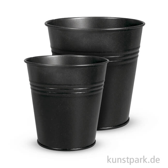 Artikelbild 1 des Artikels “Metall-Topf - schwarz “