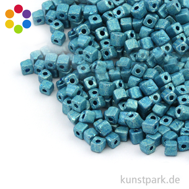 Artikelbild 1 des Artikels “Metallic-Würfel matt - 3,4 mm - 15 g “