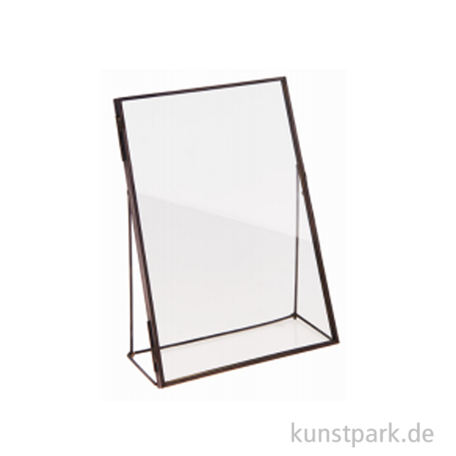 Artikelbild 1 des Artikels “Schwarzer Metallrahmen zum Aufstellen, Größe 13 x 18 cm “