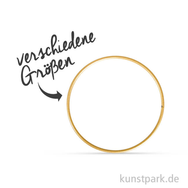 Artikelbild 1 des Artikels “Metallring beschichtet - Gold “