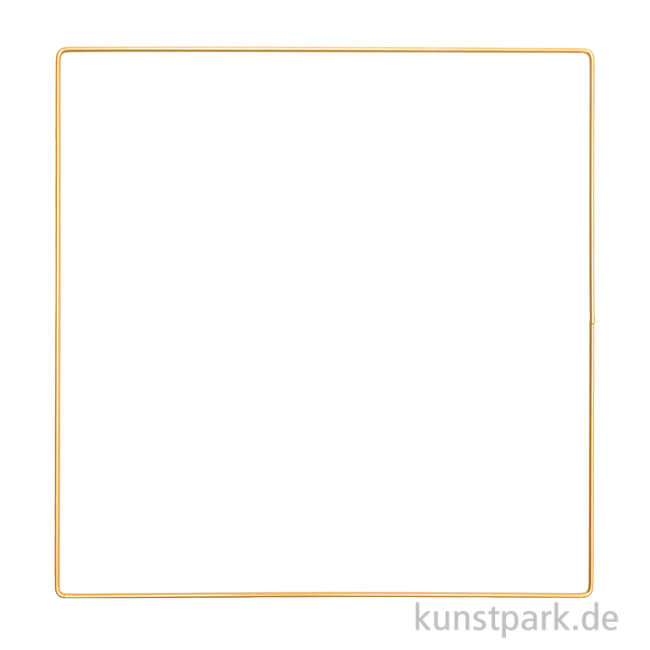 Artikelbild 1 des Artikels “Metallring Quadrat - Gold 30 cm“