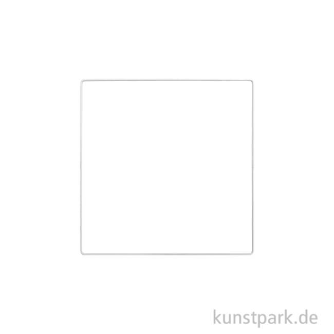 Artikelbild 1 des Artikels “Metallring Quadrat - Weiß 20 cm“