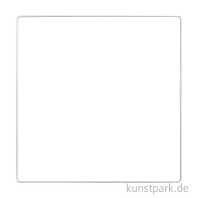 Artikelbild 1 des Artikels “Metallring Quadrat - Weiß “