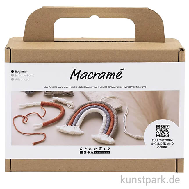 Artikelbild 1 des Artikels “Mini Bastelset Makramee - Regenbogen “