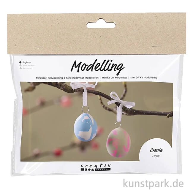 Artikelbild 1 des Artikels “Mini Bastelset - Ostereier Modellieren, Marmoriert “