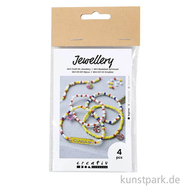 Artikelbild 1 des Artikels “Mini Bastelset Schmuck, Armbänder aus Schrumpffolie, Bunt “