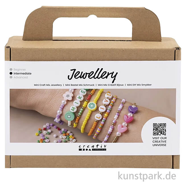 Artikelbild 1 des Artikels “Mini Bastelset Schmuck, Farbenfrohe Armbänder “