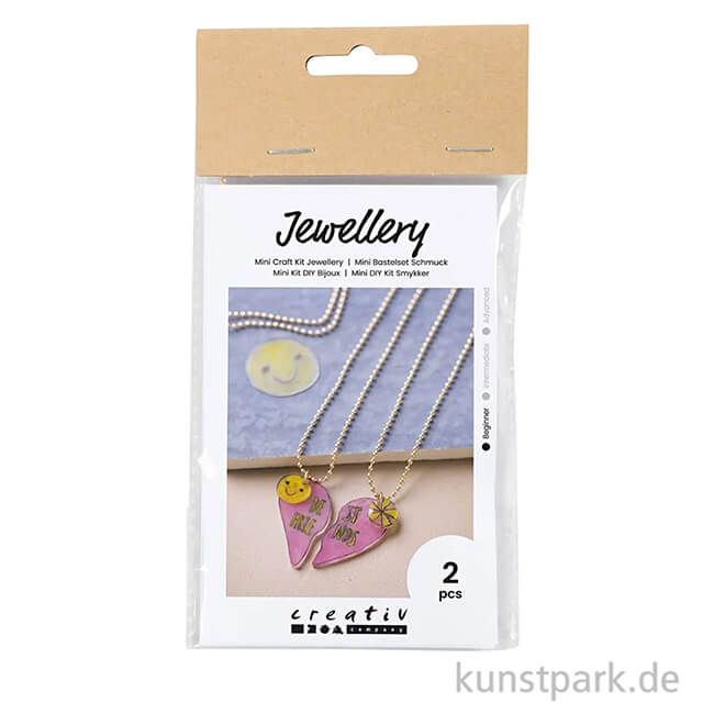 Artikelbild 1 des Artikels “Mini Bastelset Schmuck, Freundschaftsketten aus Schrumpffolie “
