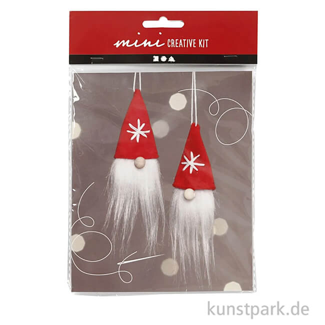 Artikelbild 1 des Artikels “Mini Bastelset Weihnachtswichtel zum Aufhängen, 11 cm “