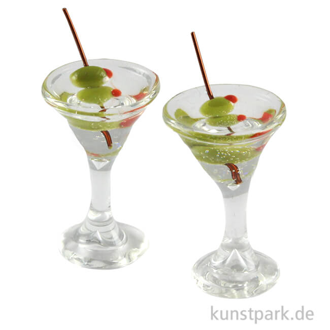 Artikelbild 1 des Artikels “Mini Cocktailgläser, 2 Stück, 2 x 1 cm “