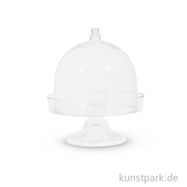 Artikelbild 1 des Artikels “Mini-Etagere mit Haube aus Kunststoff 6 Stück - 6 x 8 cm“