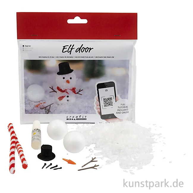 Artikelbild 1 des Artikels “Mini-Kreativ-Kit Wichteltür, Schneemann “