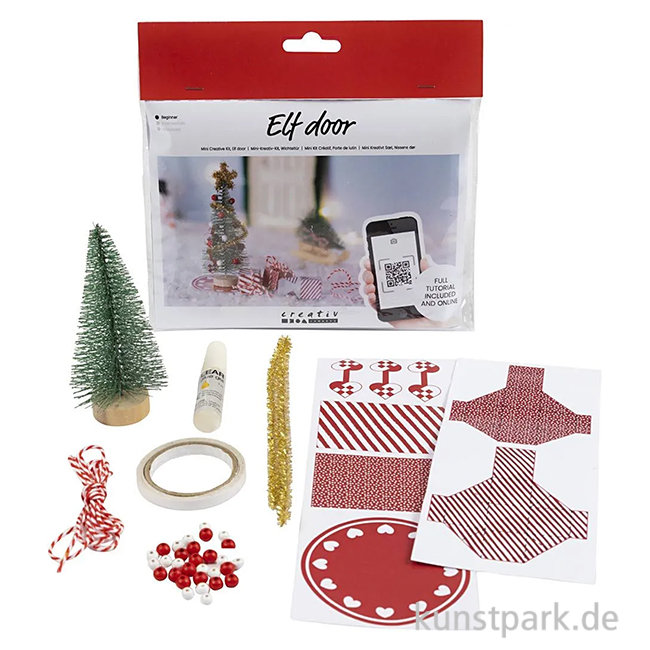 Artikelbild 1 des Artikels “Mini-Kreativ-Kit Wichteltür, Weihnachtsbaum “