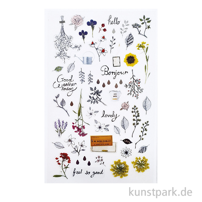 Artikelbild 1 des Artikels “Mini-Sticker Blumen Minimal “