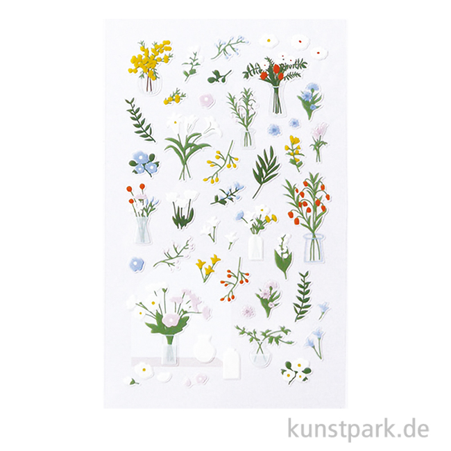 Artikelbild 1 des Artikels “Mini-Sticker Blumenkompositionen “