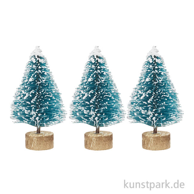 Artikelbild 1 des Artikels “Mini Tannen mit Schnee, ca. 3,5 cm, 3 Stück “