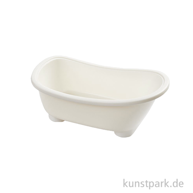 Artikelbild 1 des Artikels “Miniatur Badewanne, Weiß, 9,5 x 4,7 x 3,9 cm “