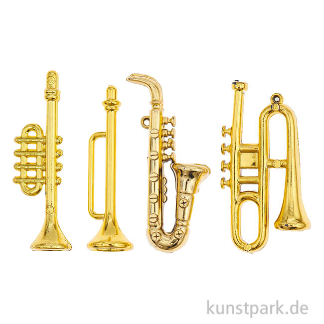 Artikelbild 1 des Artikels “Miniatur Blasinstrumente, 4 Stück “
