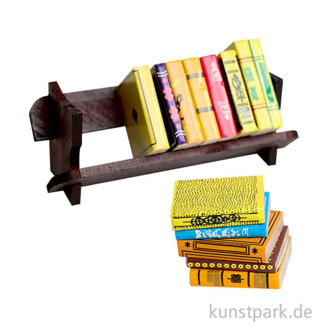 Artikelbild 1 des Artikels “Miniatur Bücher, 2 x 3 x 0,5 cm, 13 Stück “