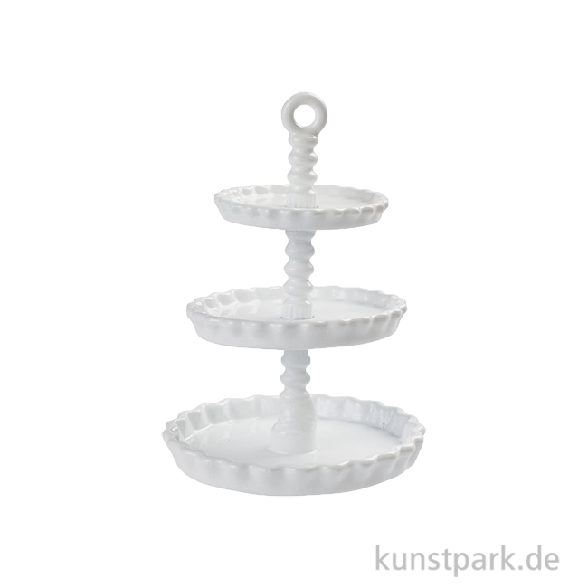 Artikelbild 1 des Artikels “Miniatur Etagere, Weiß, 3,8 cm “