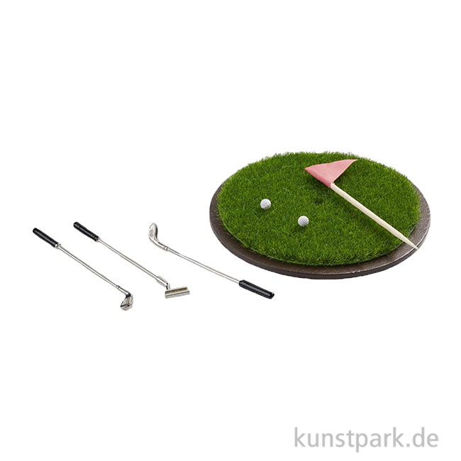 Artikelbild 1 des Artikels “Miniatur Golf-Set mit Schlägern + Bällen “