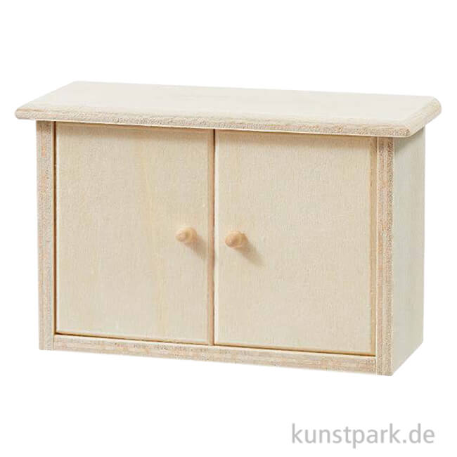 Artikelbild 1 des Artikels “Miniatur Kommode, Holz, Natur, 8,5 x 3,5 x 5,6 cm “