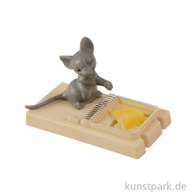 Artikelbild 1 des Artikels “Miniatur Mausefalle, 24 x 12 mm “