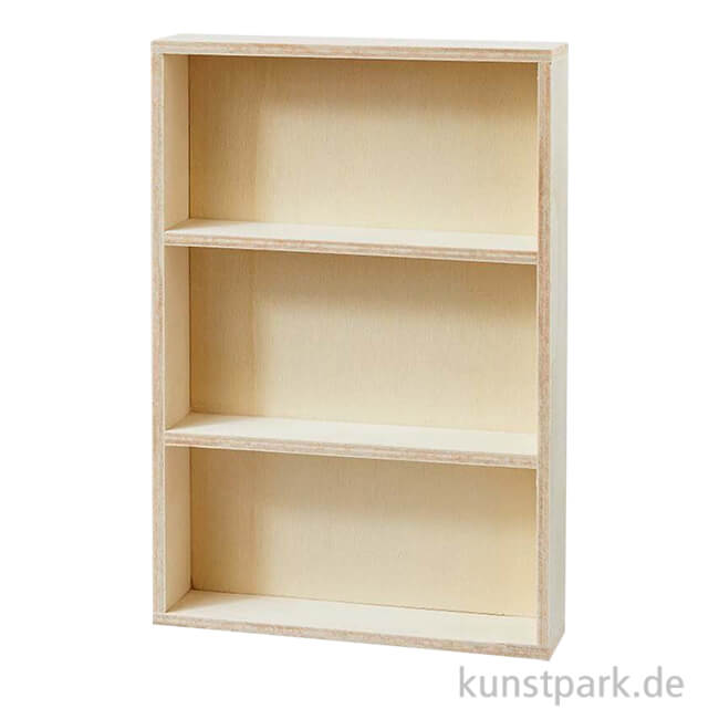 Artikelbild 1 des Artikels “Miniatur Regal, Holz, Natur, 10,2 x 2,3 x 15 cm “