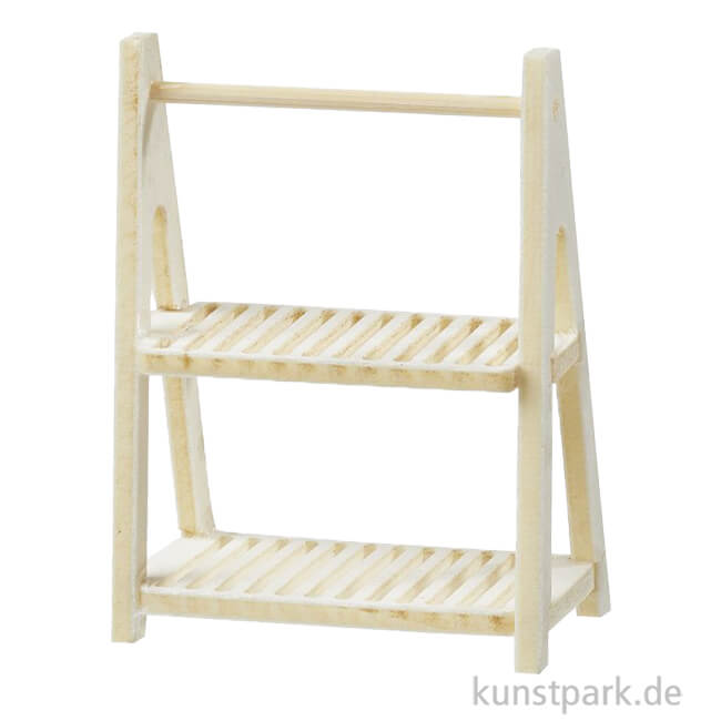 Artikelbild 1 des Artikels “Miniatur Regal, Naturholz, 4,2 x 3 x 5,7 cm “