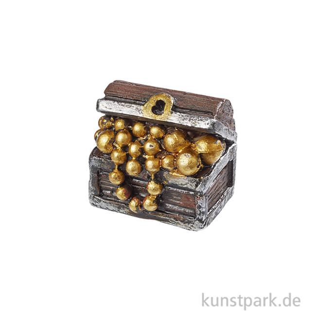 Artikelbild 1 des Artikels “Miniatur Schatztruhe 2 x 1,5 x 2,3 cm“
