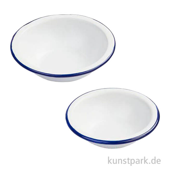 Artikelbild 1 des Artikels “Miniatur Schüssel-Set, Weiß, 2,8-3,2 cm, 2 Stück “