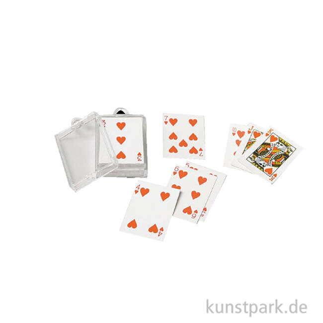 Artikelbild 1 des Artikels “Miniatur Spielkarten 3,5x2,5 cm “