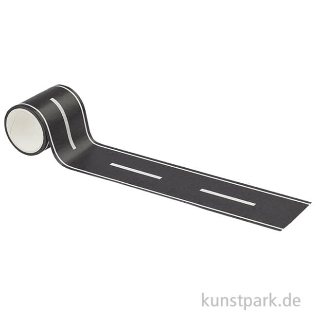 Artikelbild 1 des Artikels “Miniatur Straße, Schwarz, selbstklebend, 5 m x 4,8 cm “