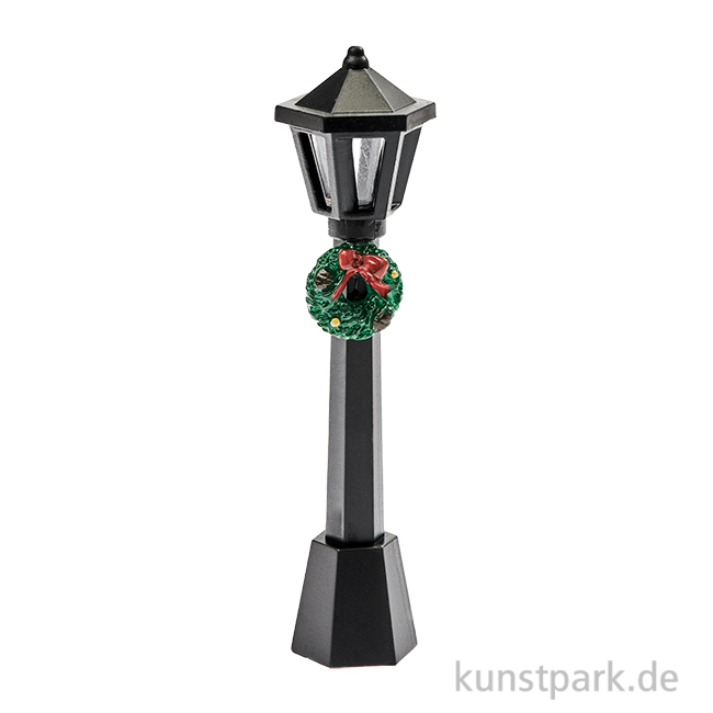 Artikelbild 1 des Artikels “Miniatur Straßenlaterne Weihnachtlich, 17 x 80 x 17 mm “