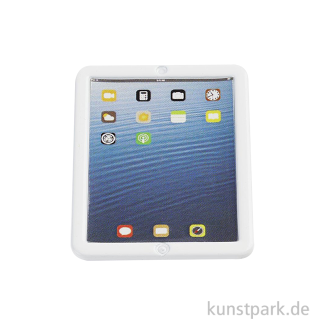 Artikelbild 1 des Artikels “Miniatur Tablet PC, Weiß, 3 x 4 cm “