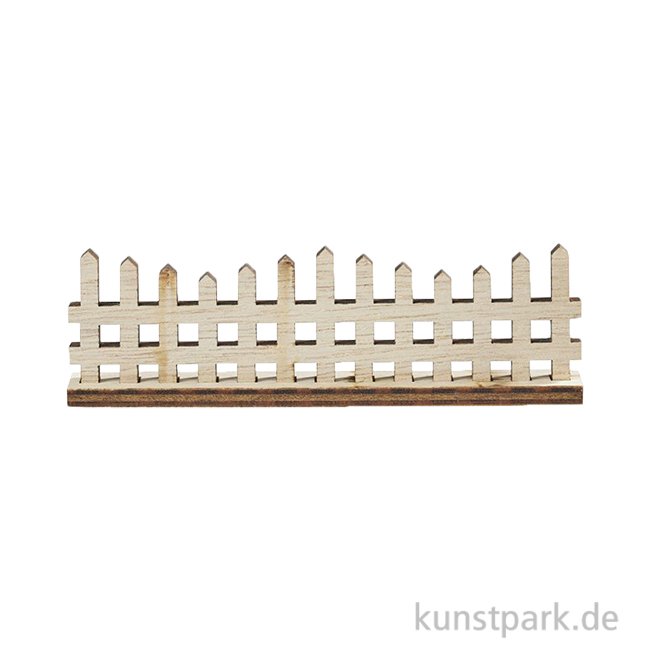 Artikelbild 1 des Artikels “Miniatur Zaun, Holz, Natur, 12 x 1,35 x 3,4 cm “